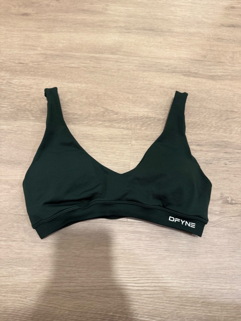 DFYNE Pine Impact Scoop Back Bra